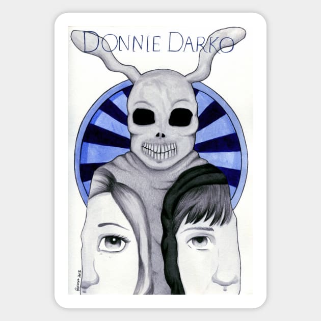 Donnie Darko Sticker by rosg89